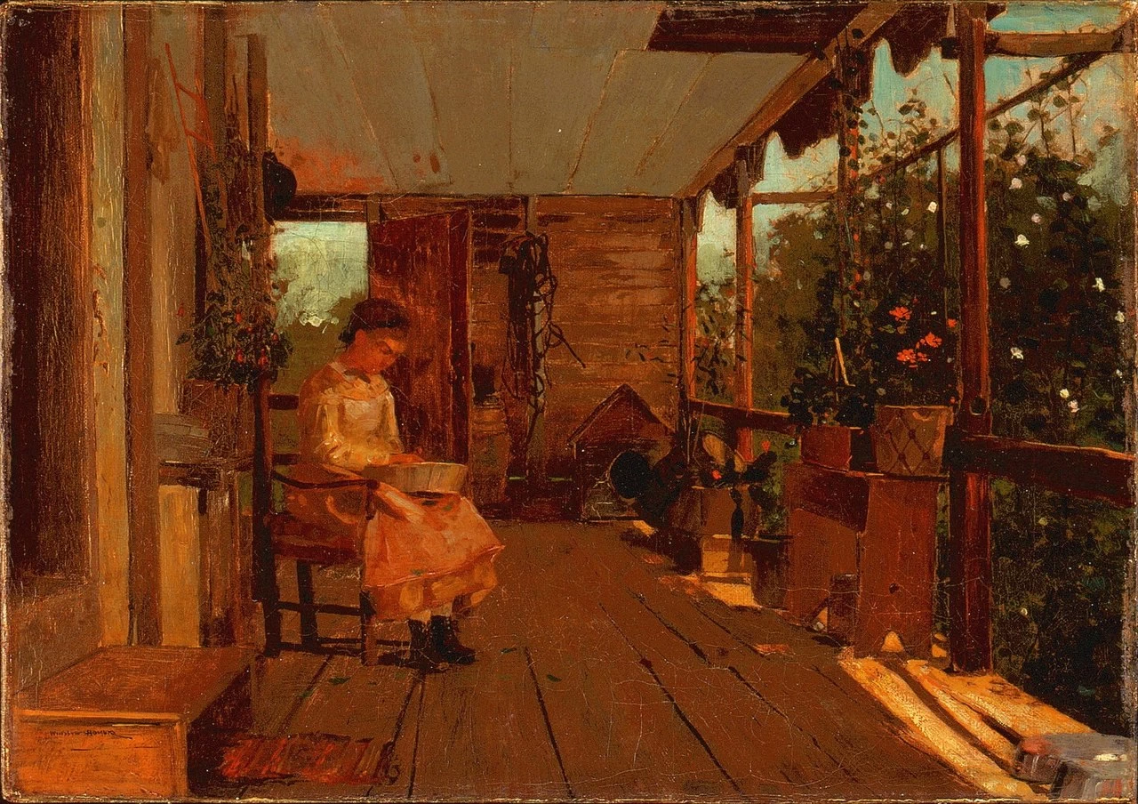 Ragazza che sgrana i piselli - Cooper Hewitt, Smithsonian Design Museum, New York